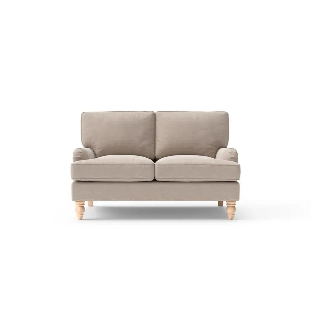 2-Seater Sofa - Natural, Eco Chenille