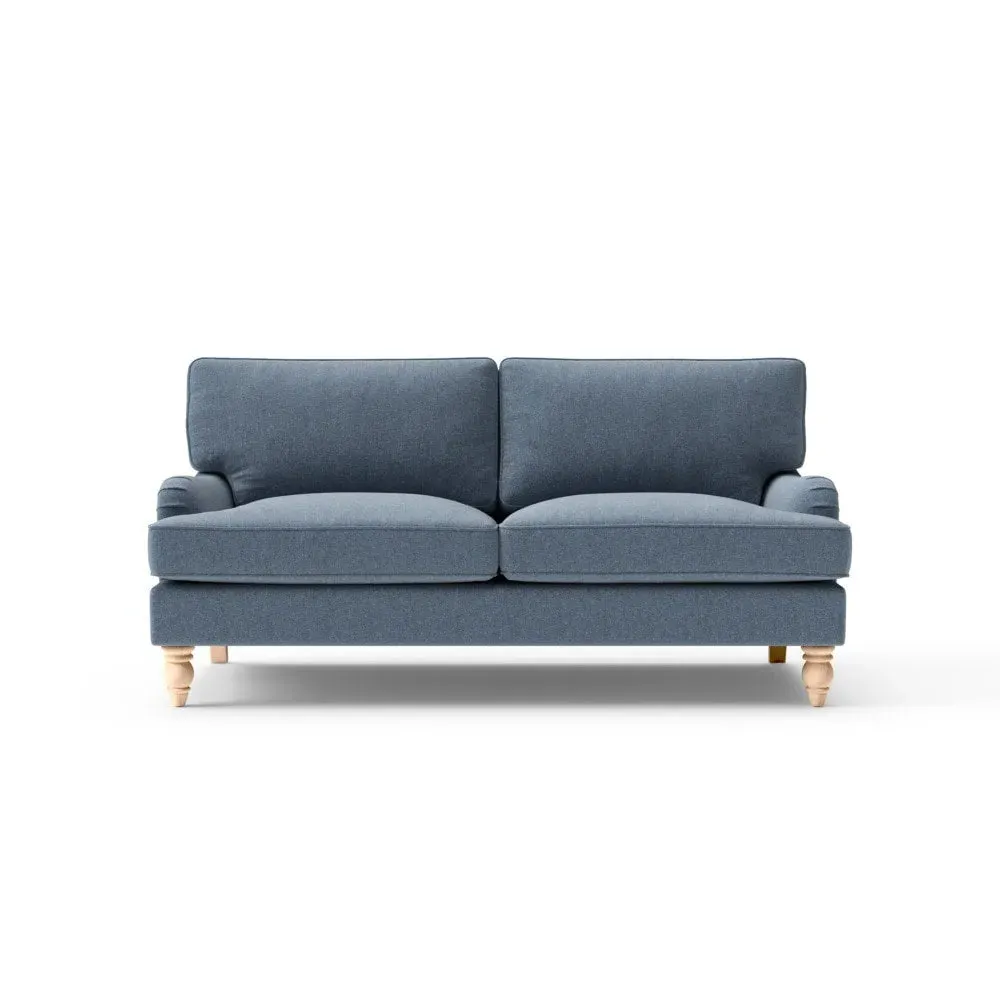 3-Seater Sofa - Indigo, Rustic Weave
