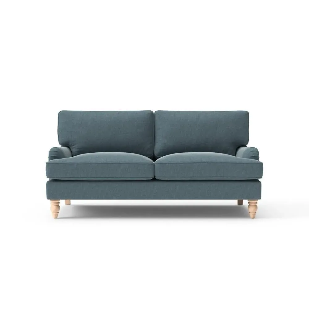 3-Seater Sofa - Teal, Eco Chenille