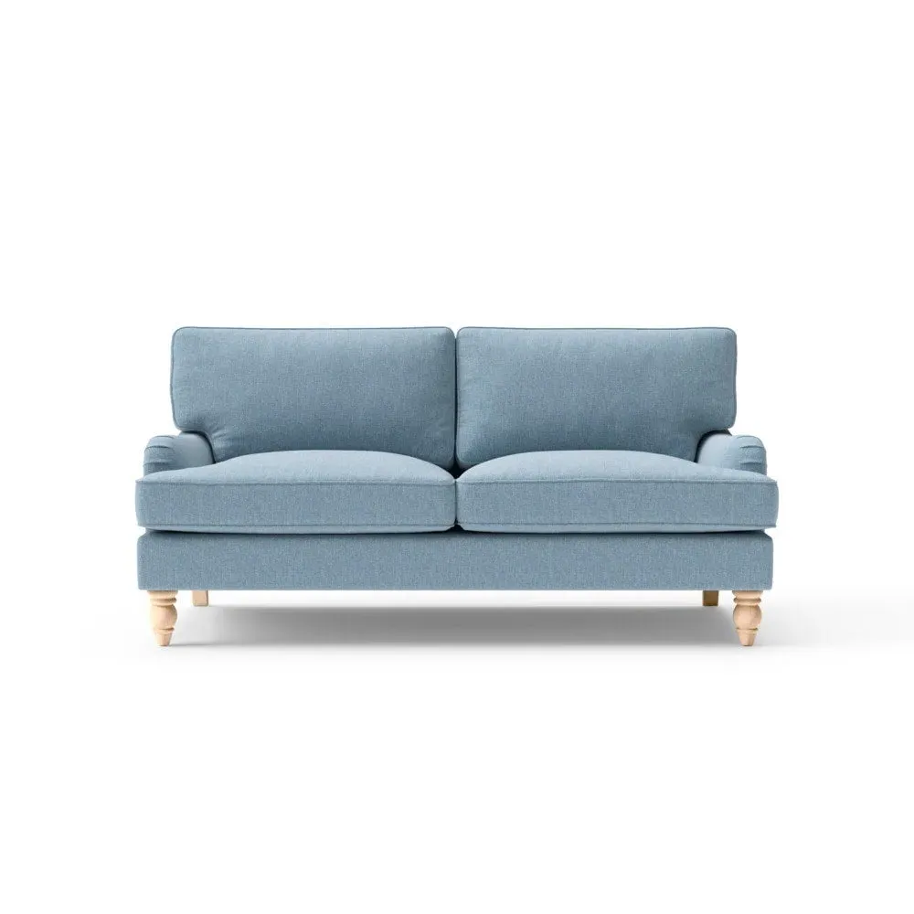 3-Seater Sofa - Teal, Rustic Weave