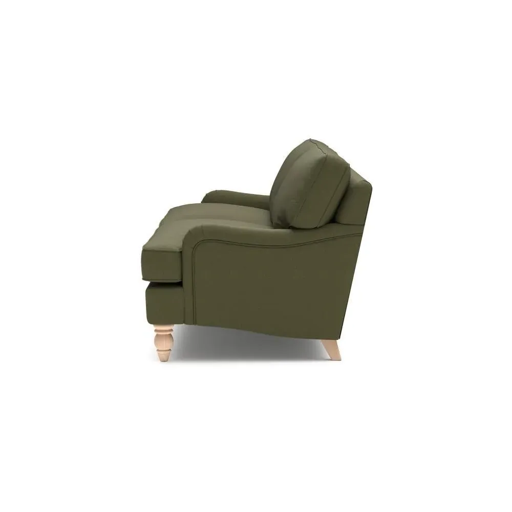 4-Seater Sofa - Forest Green, House Linen Mix
