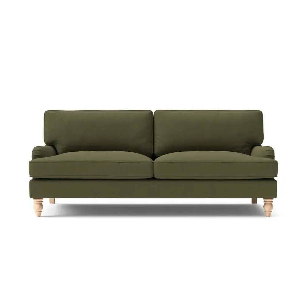 4-Seater Sofa - Forest Green, House Linen Mix