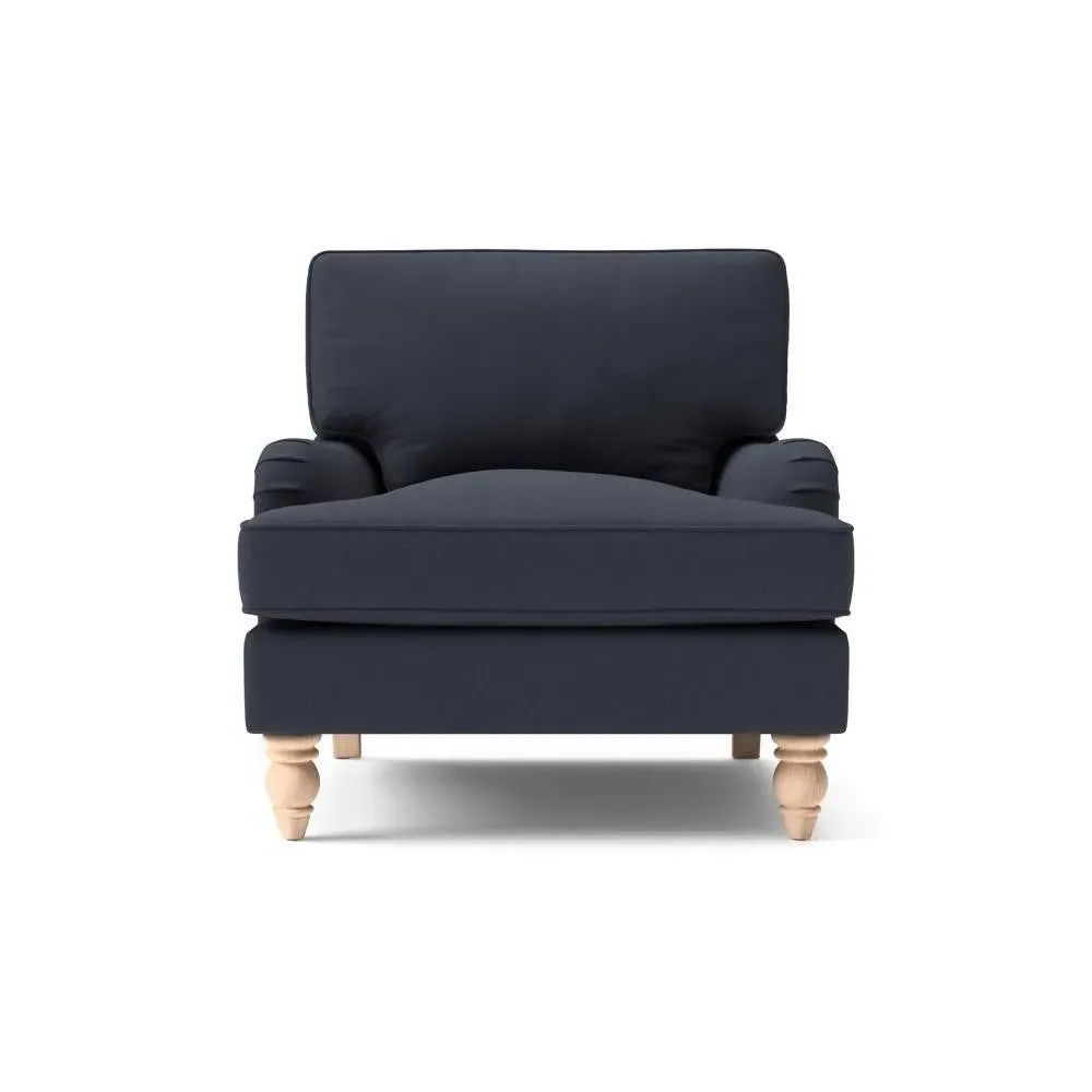 Armchair - Black, Linen image