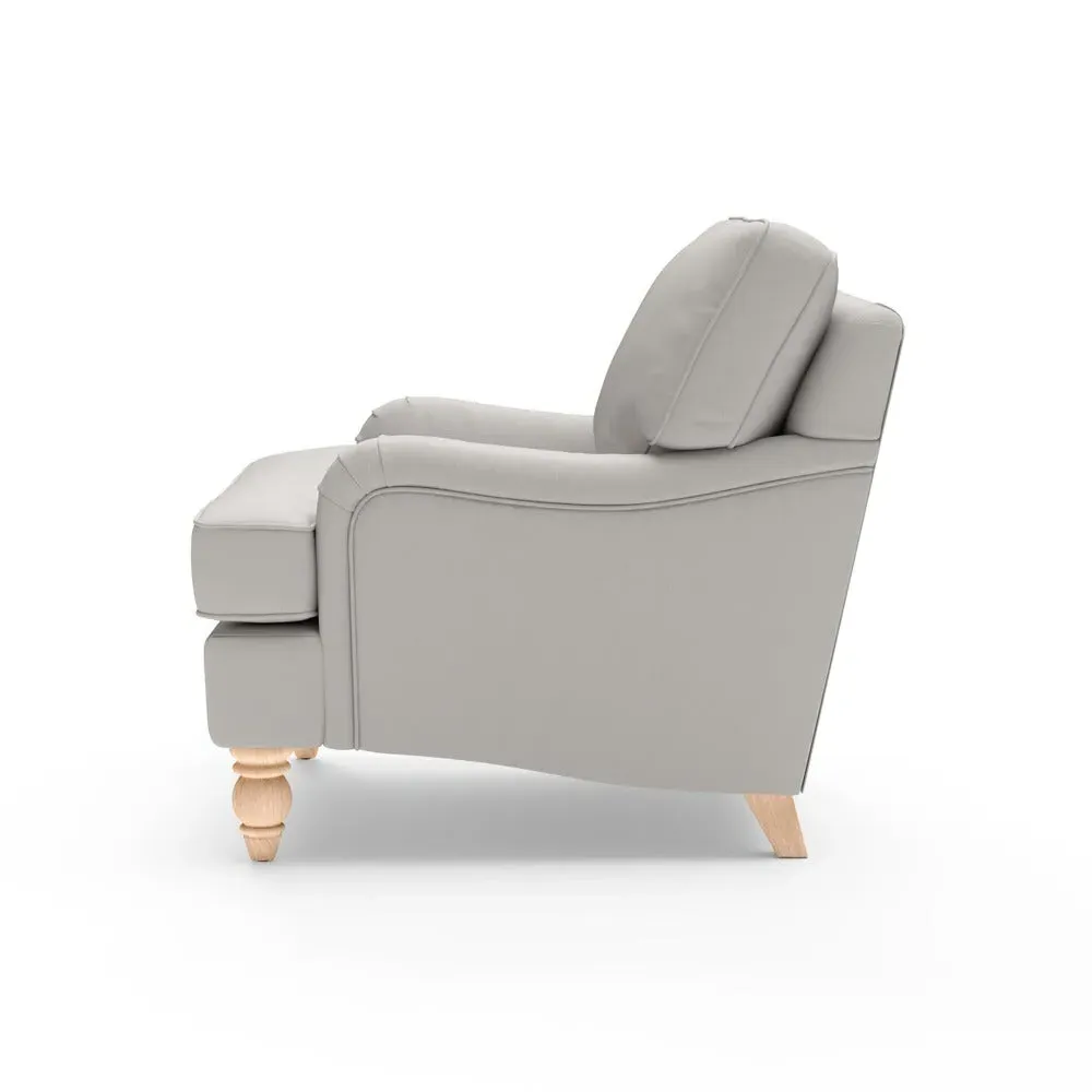 Armchair - Dove Grey, Linen