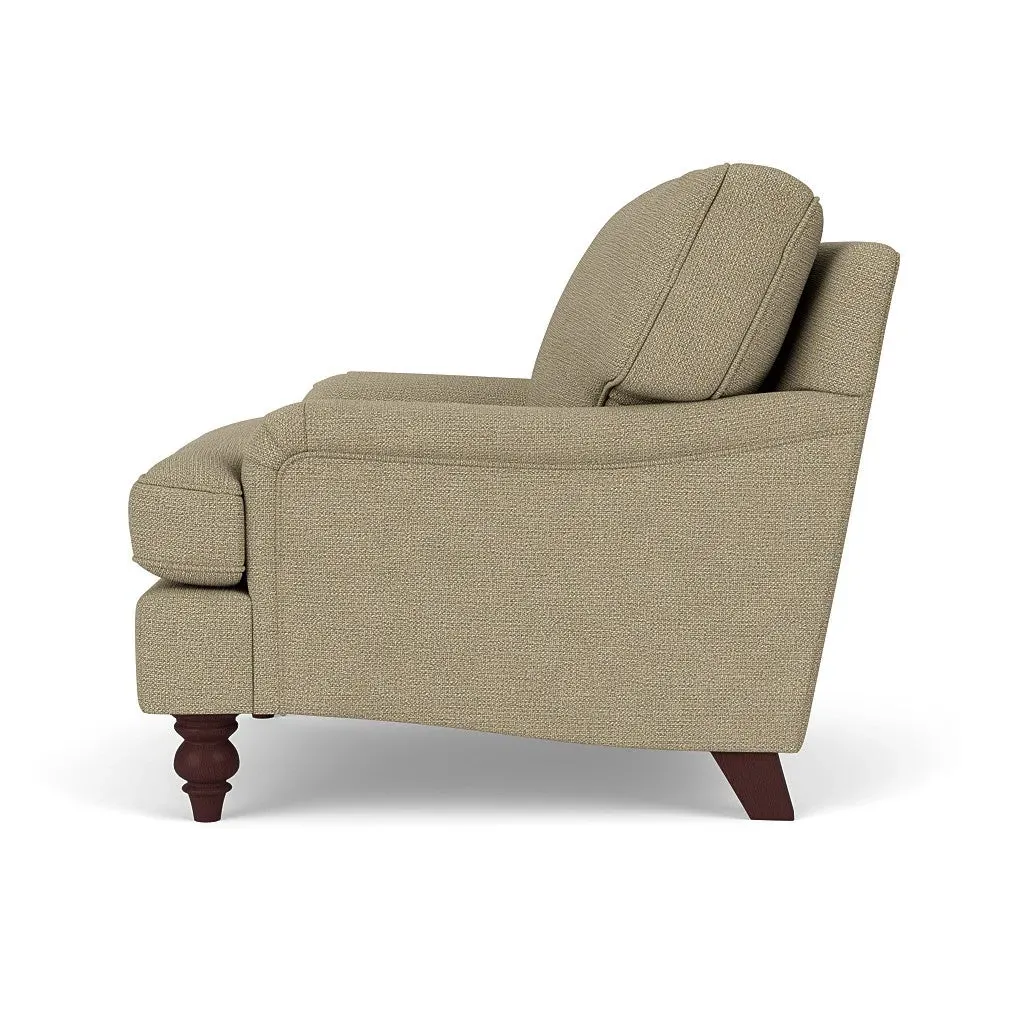 Armchair - Green Marl, House Weave