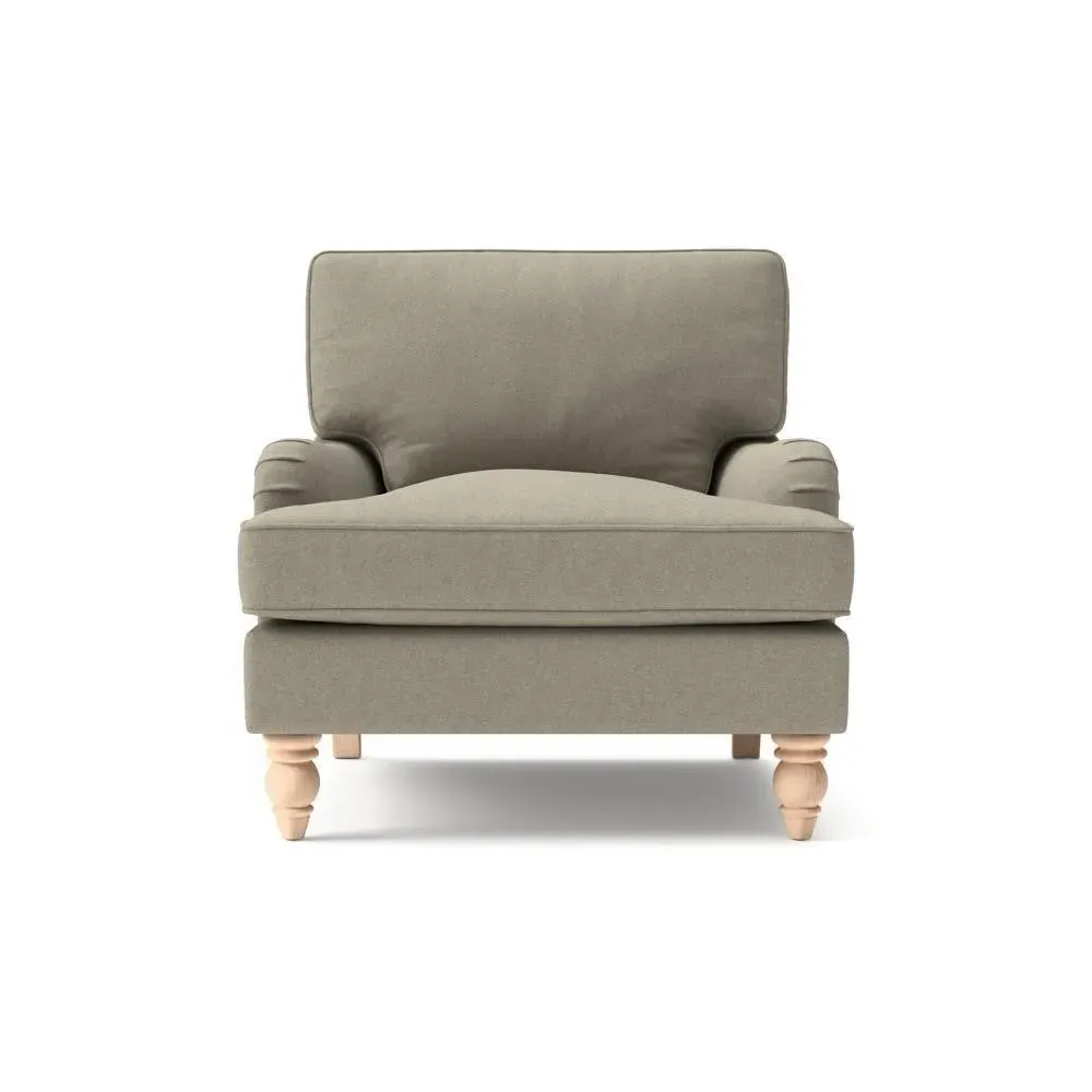 Armchair - Mid Grey, Linen