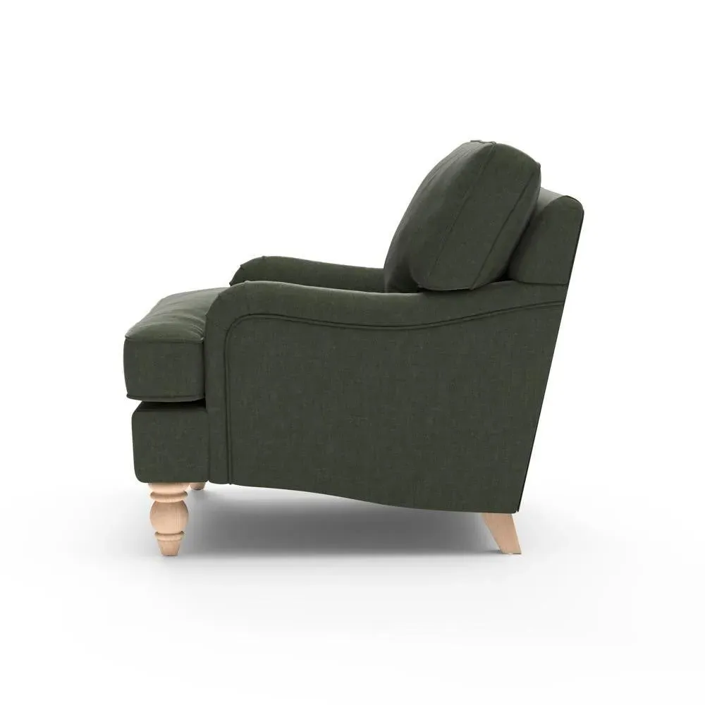 Armchair - Moss, Eco Chenille