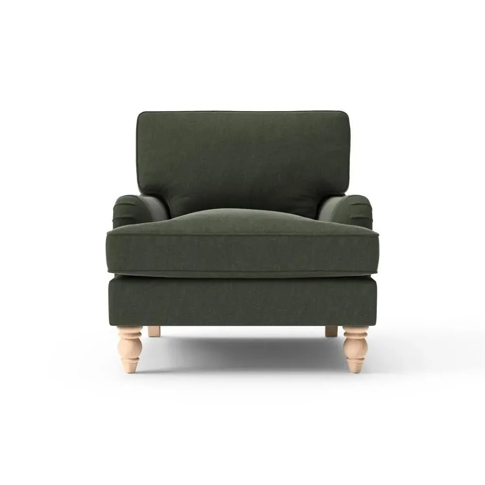 Armchair - Moss, Eco Chenille