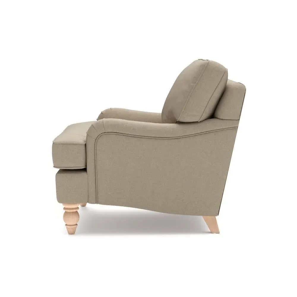 Armchair - Natural, House Linen Mix