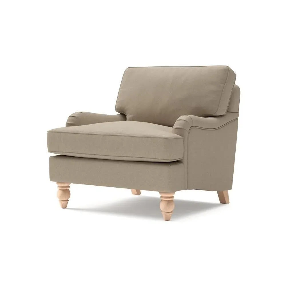 Armchair - Natural, House Linen Mix