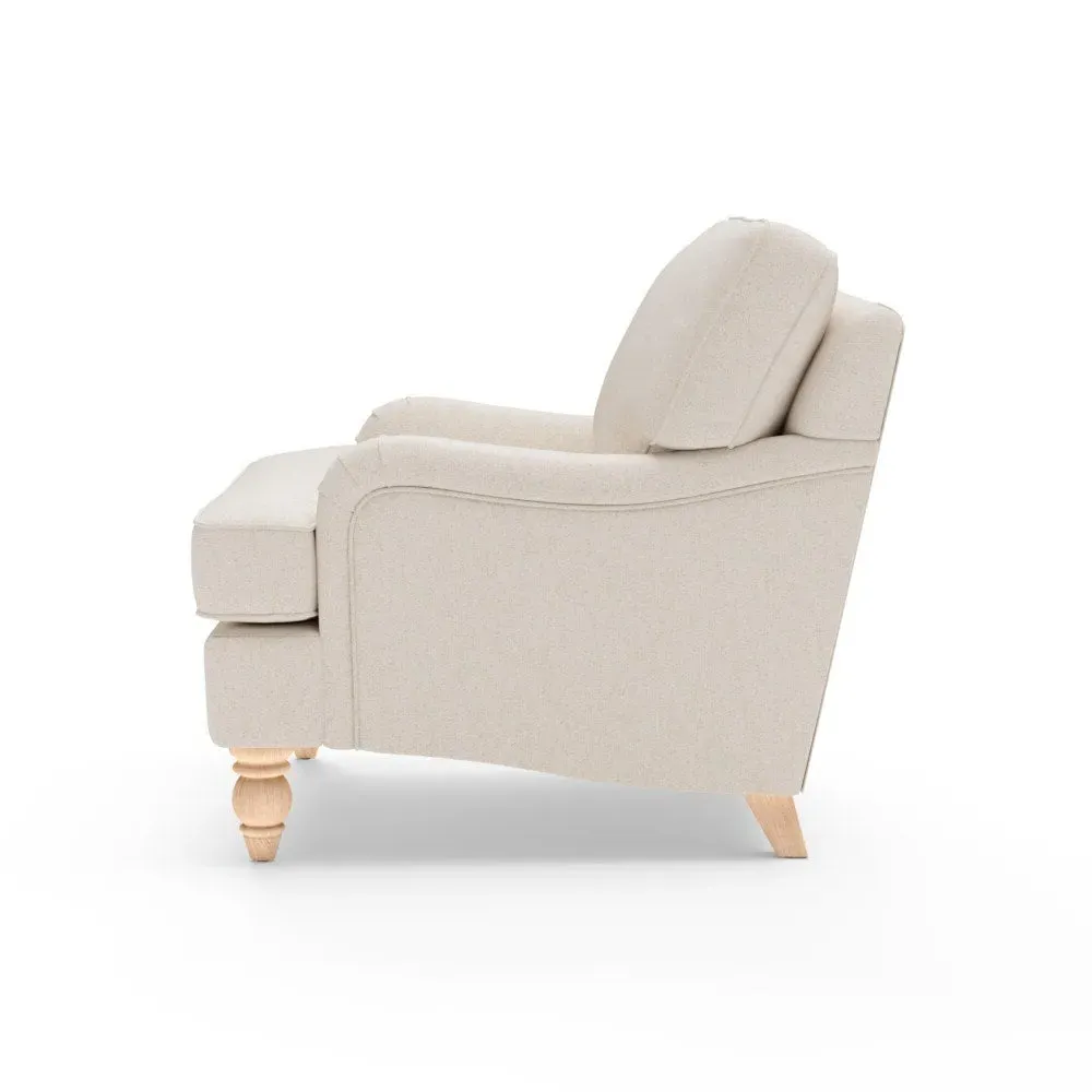 Armchair - Natural, Rustic Weave