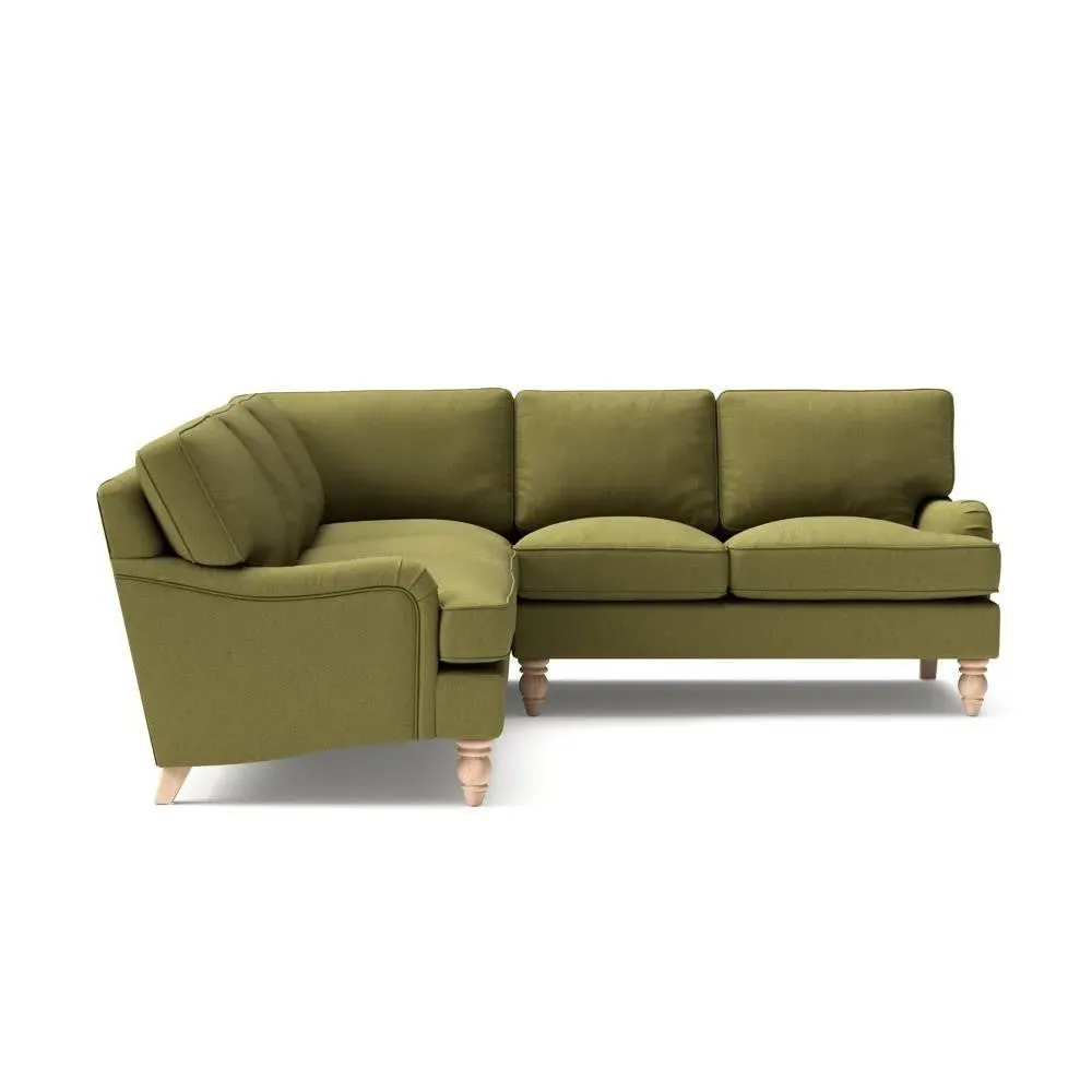 Corner Sofa - Apple Green, Linen image