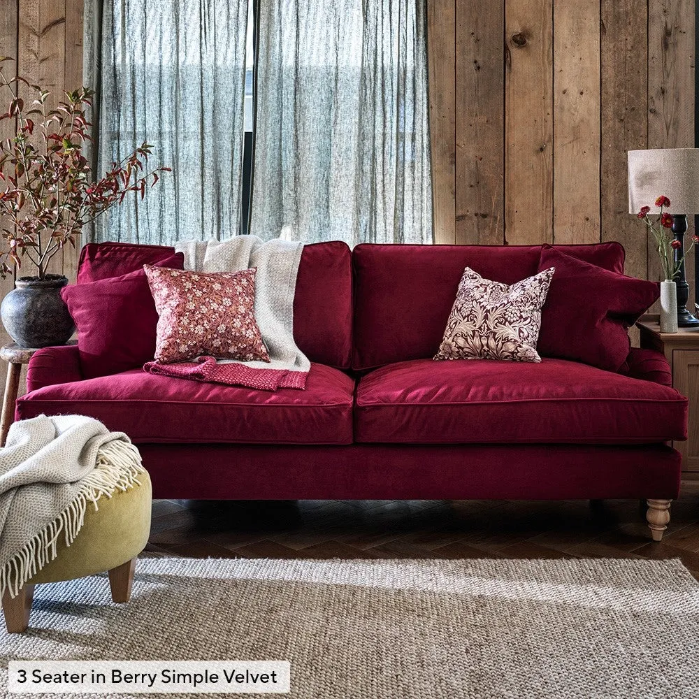 Corner Sofa - Indigo, Linen