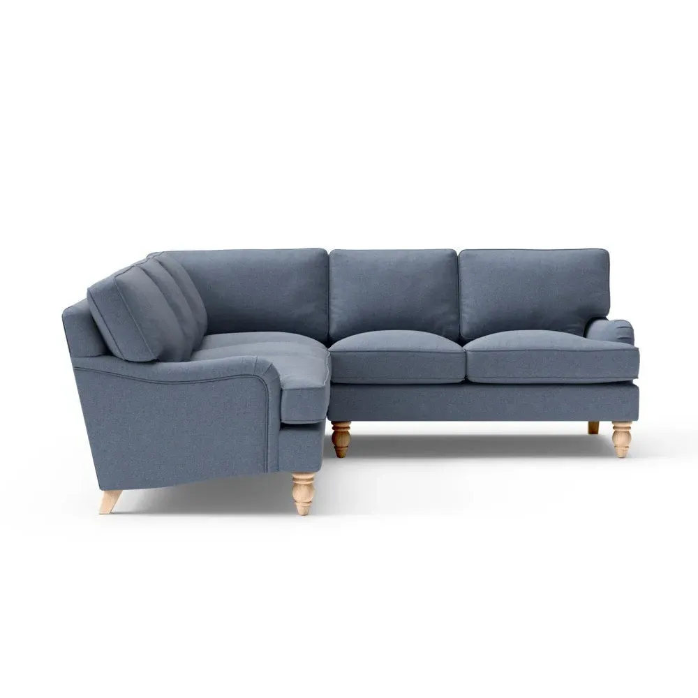Corner Sofa - Indigo, Linen