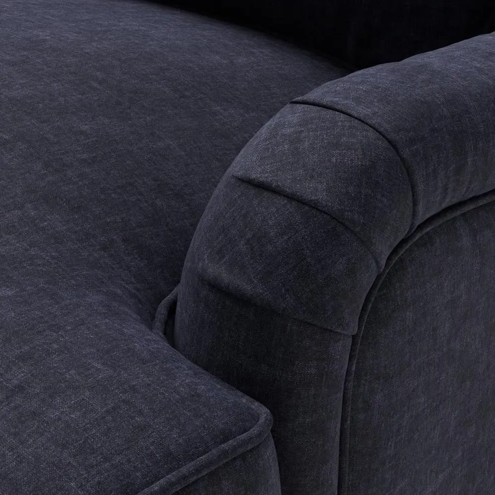 Corner Sofa - Ink, Eco Chenille