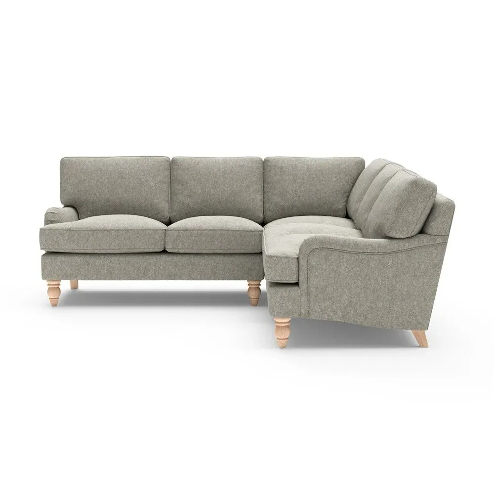 Corner Sofa - Lichen Green, Aquaclean Oxford