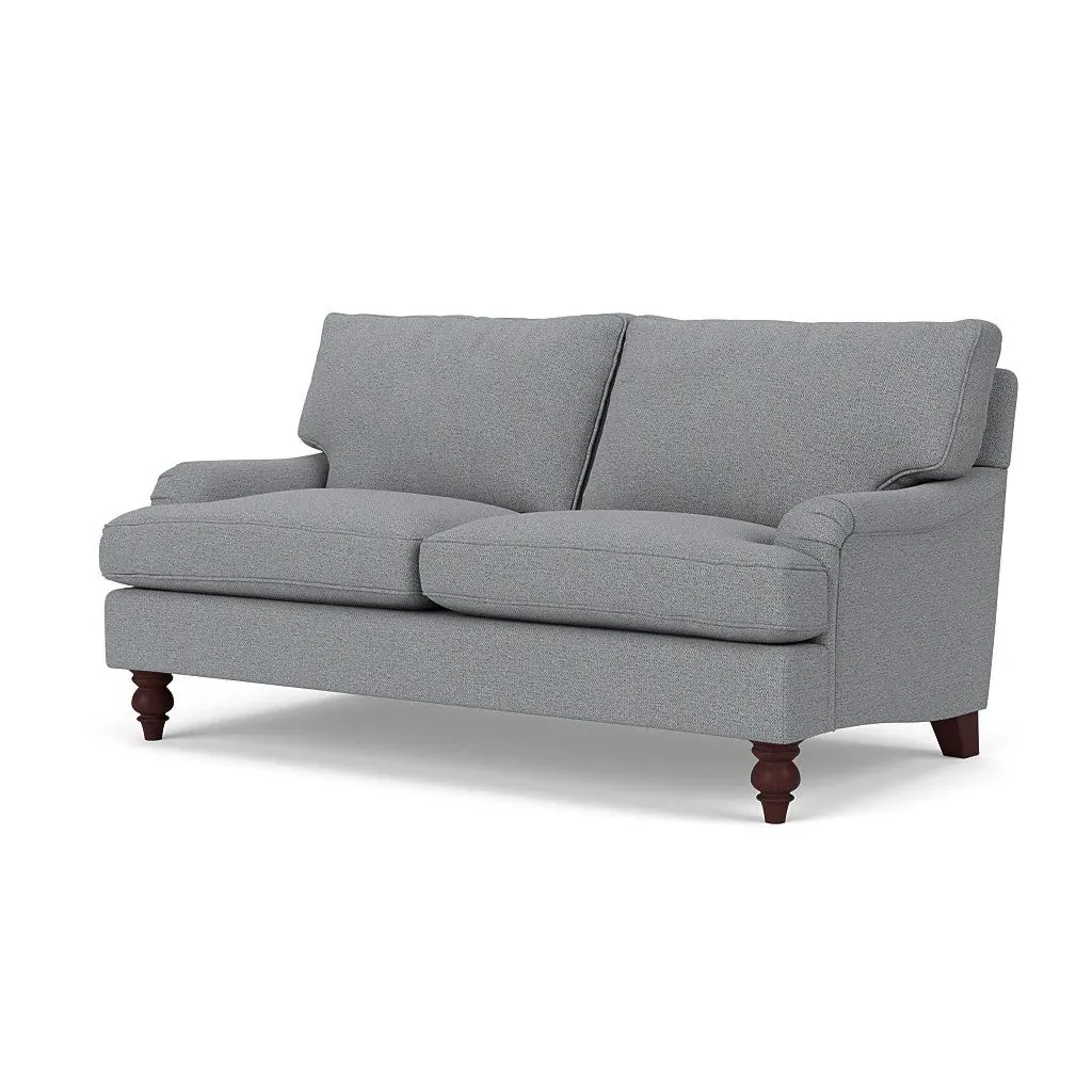 Large 2-Seater Sofa - Blue Marl, House Weave