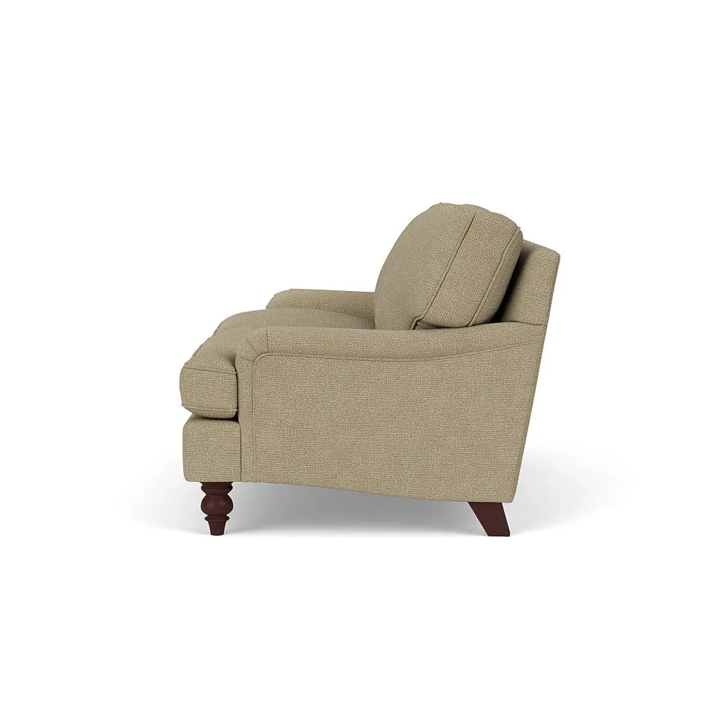 Large 2-Seater Sofa - Green Marl, House Weave