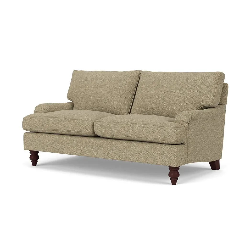 Large 2-Seater Sofa - Green Marl, House Weave