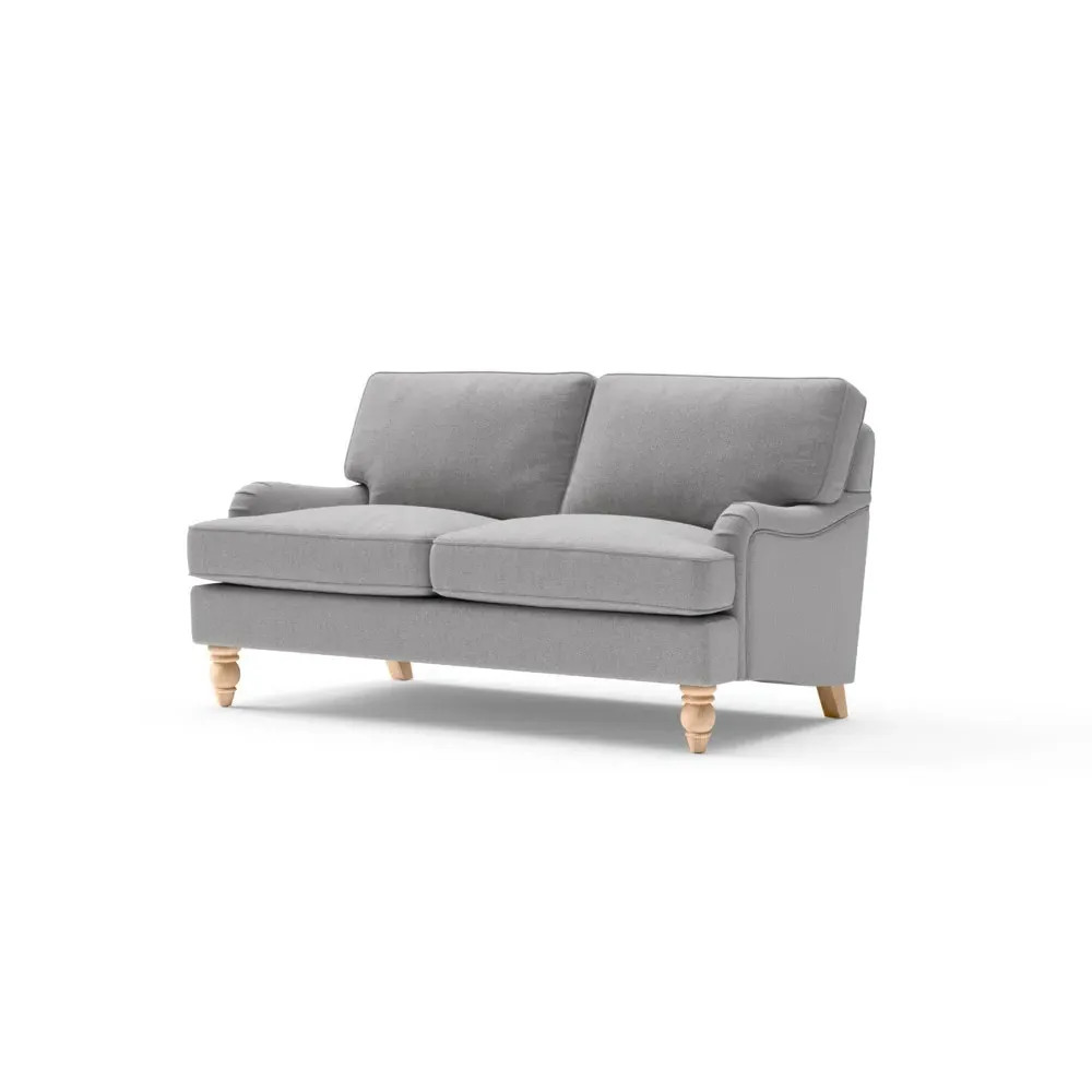 Large 2-Seater Sofa - Grey Marl, Rustic Weave