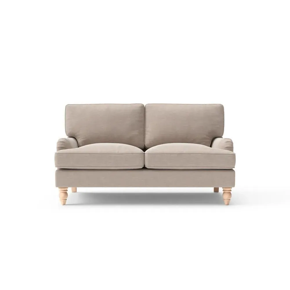 Large 2-Seater Sofa - Natural, Eco Chenille