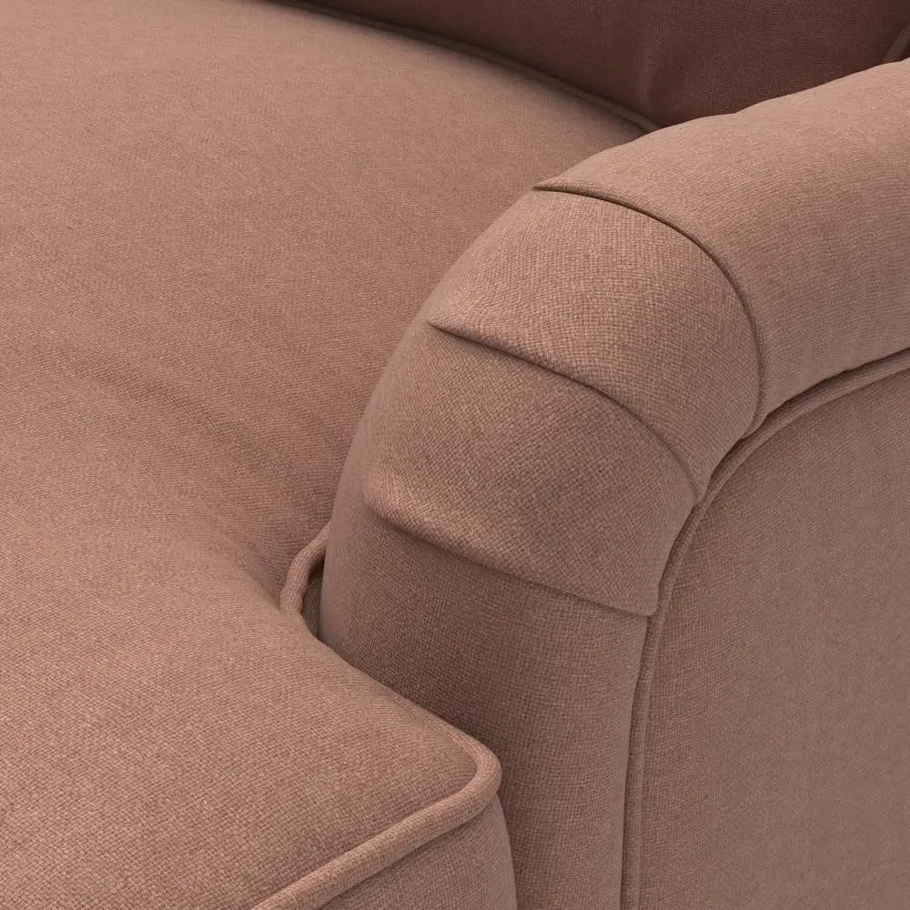 Love Seat - Dusky Blush, House Linen Mix