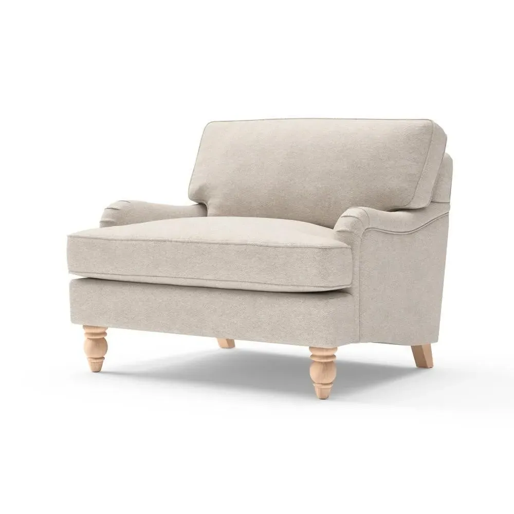 Love Seat - Natural, House Weave