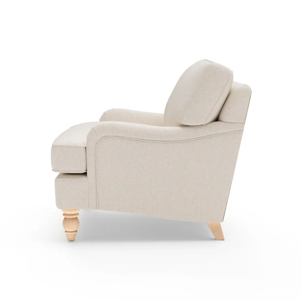 Love Seat - Natural, Rustic Weave