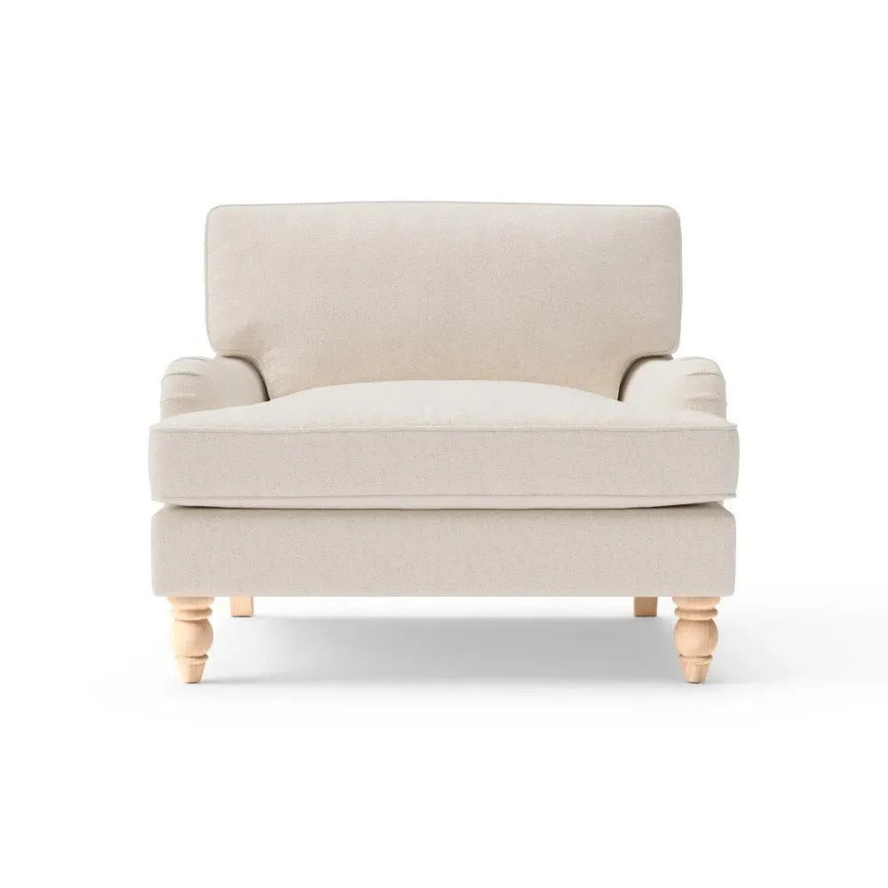 Love Seat - Natural, Rustic Weave