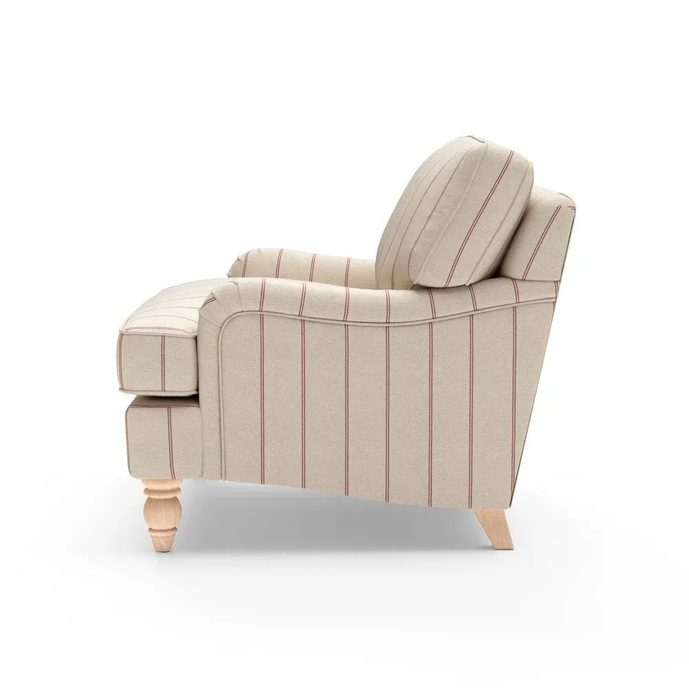 Love Seat - Pink, Compton Stripe