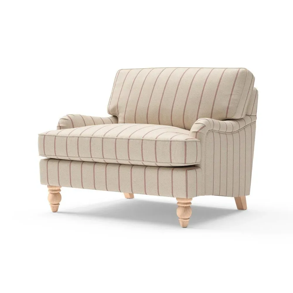 Love Seat - Pink, Compton Stripe