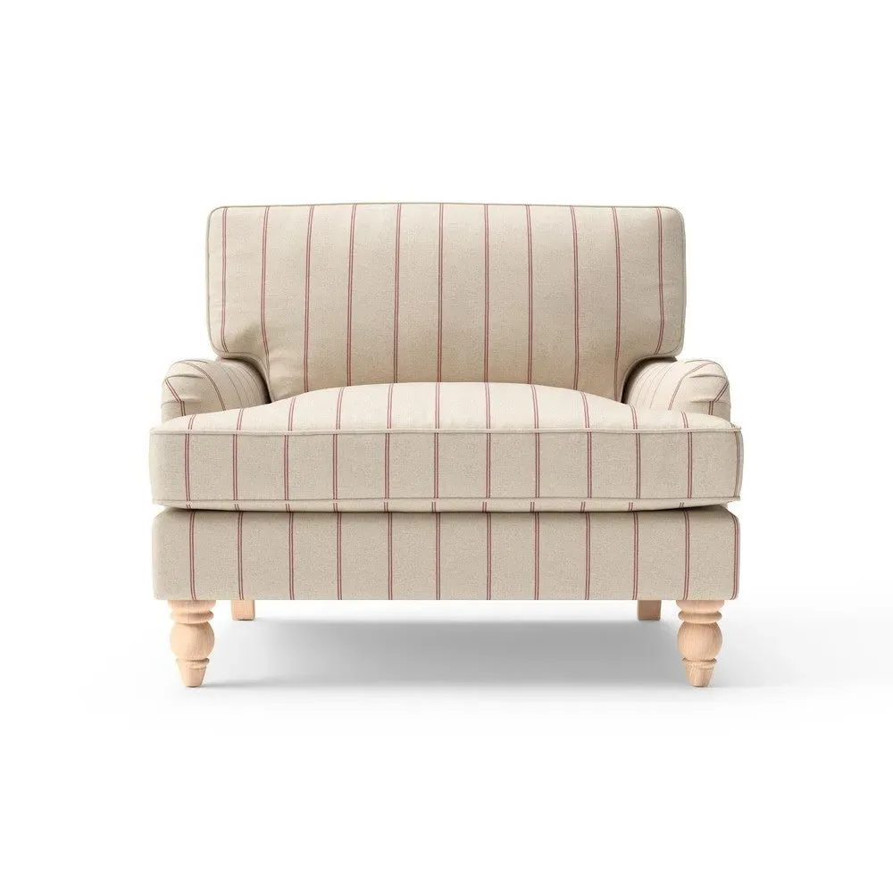 Love Seat - Pink, Compton Stripe