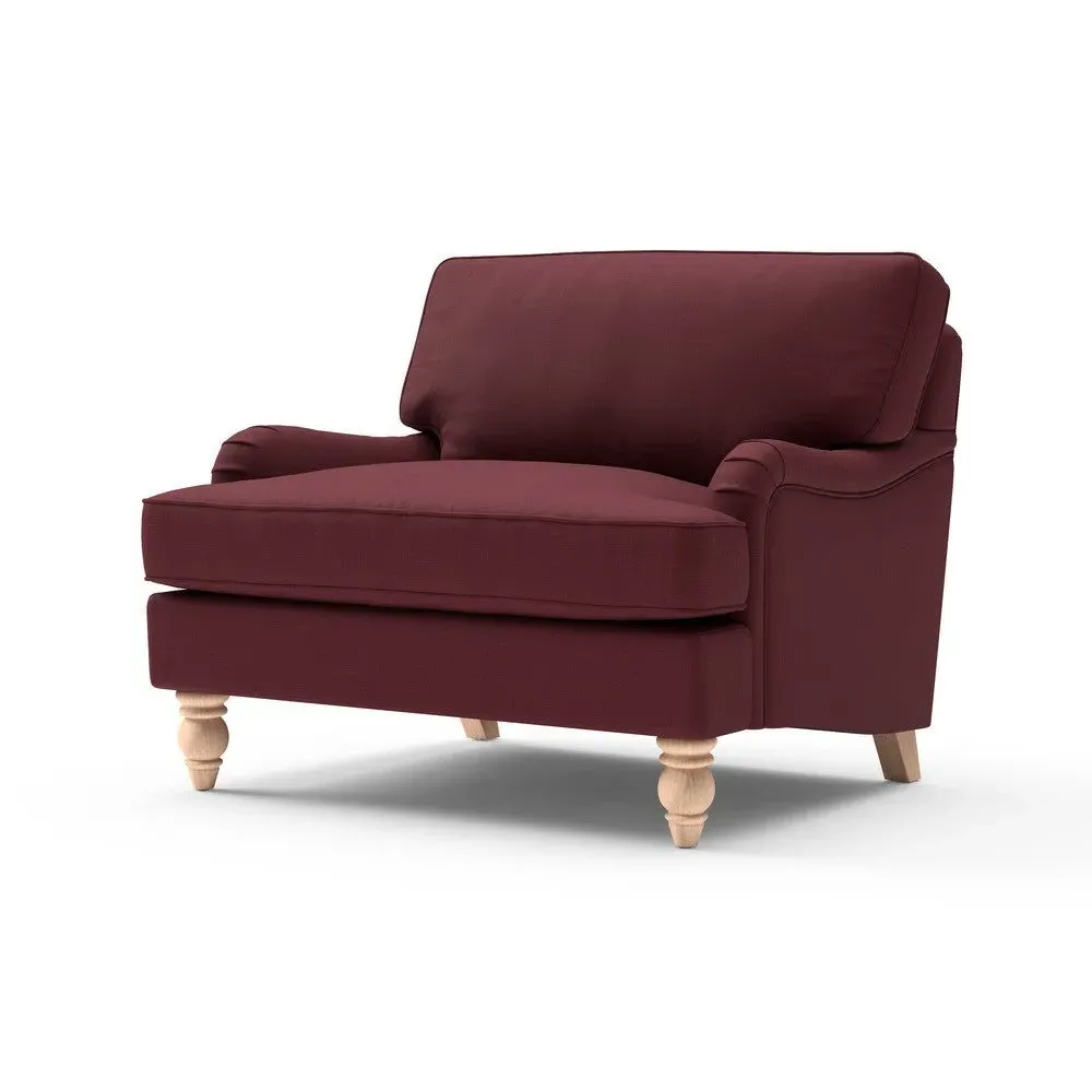 Love Seat - Rosehip, House Linen Mix