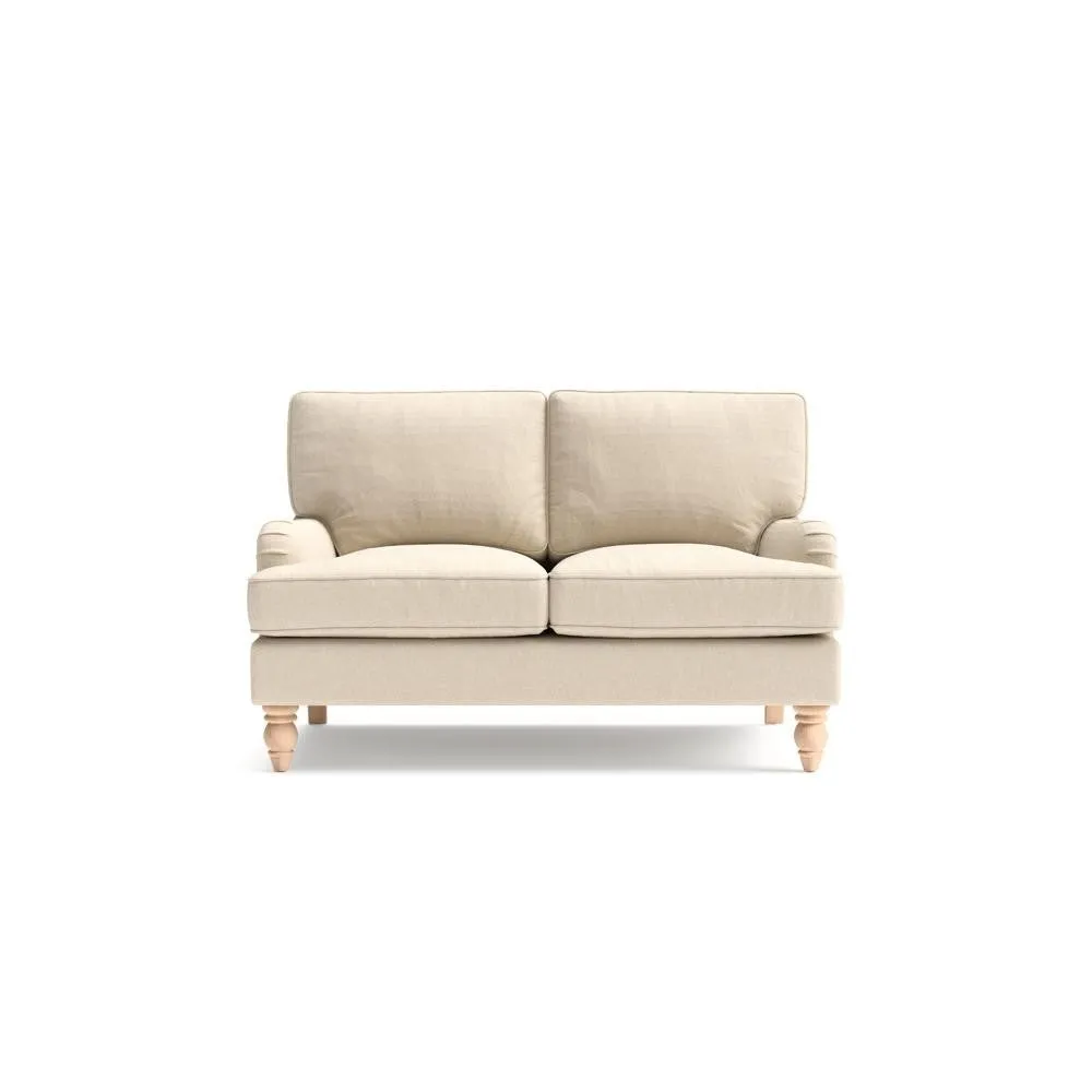 Morris 2-Seater Sofa - Lily White, House Linen Mix image