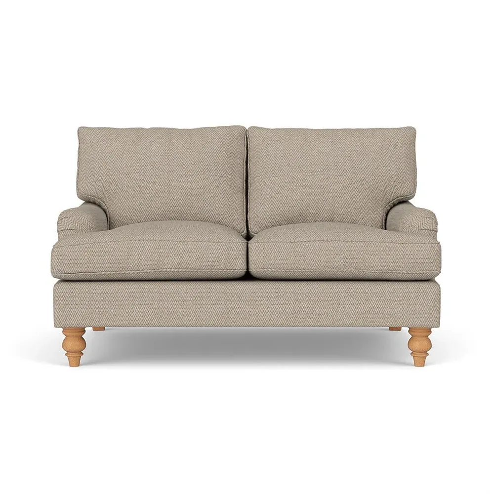 Morris 2-Seater Sofa - Natural, Herringbone Weave image