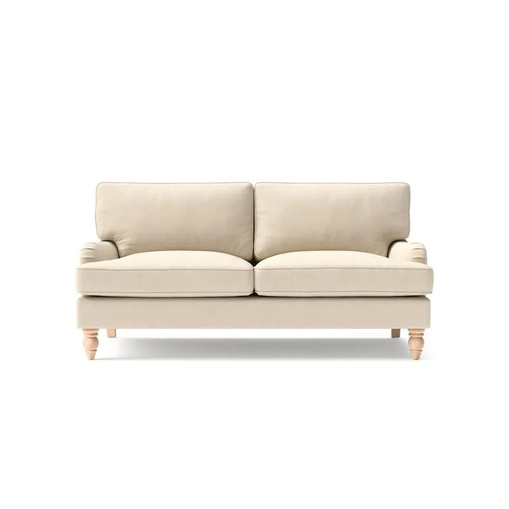 Morris 3-Seater Sofa - Lily White, House Linen Mix