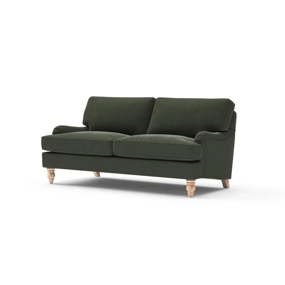 Morris 3-Seater Sofa - Moss, Eco Chenille