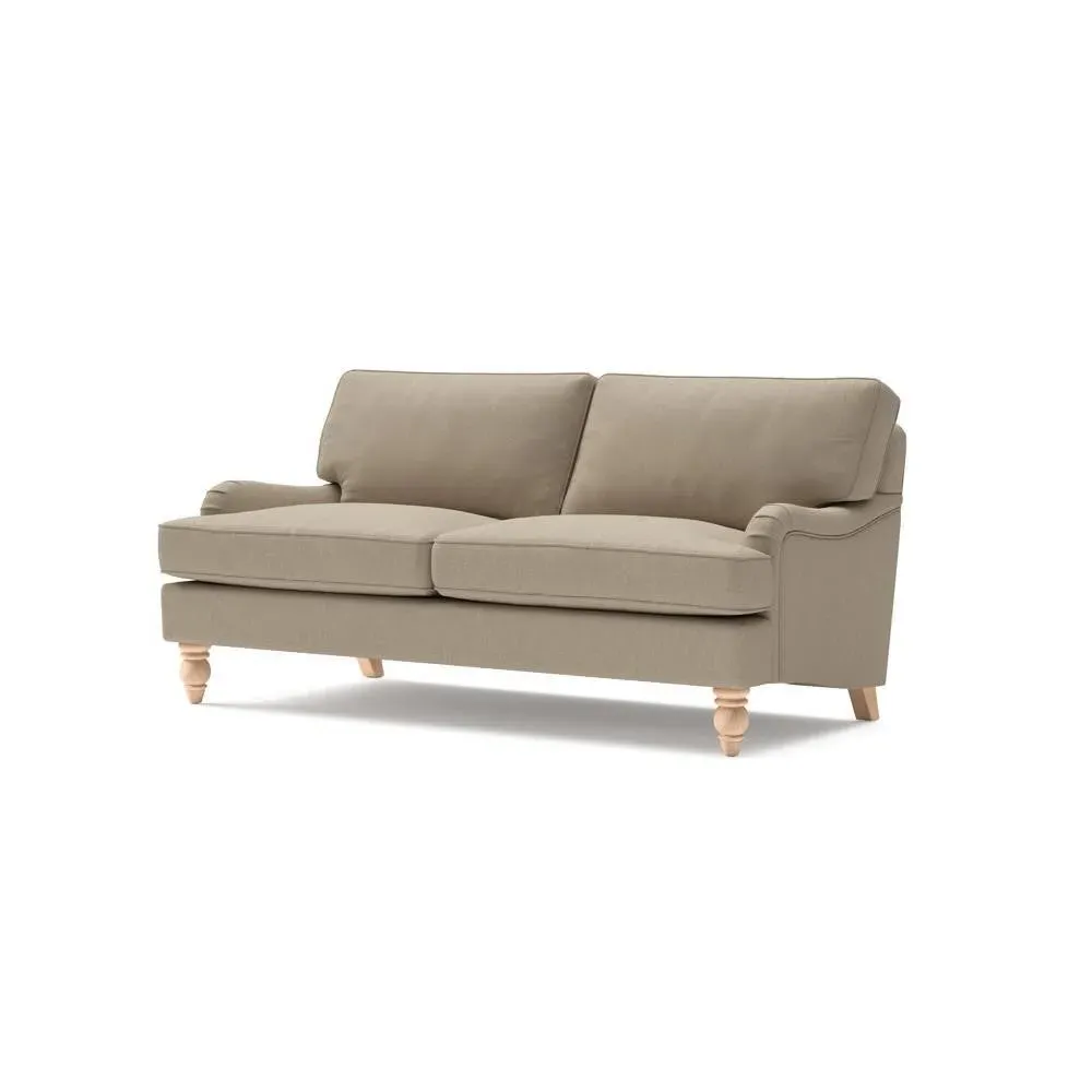 Morris 3-Seater Sofa - Natural, House Linen Mix