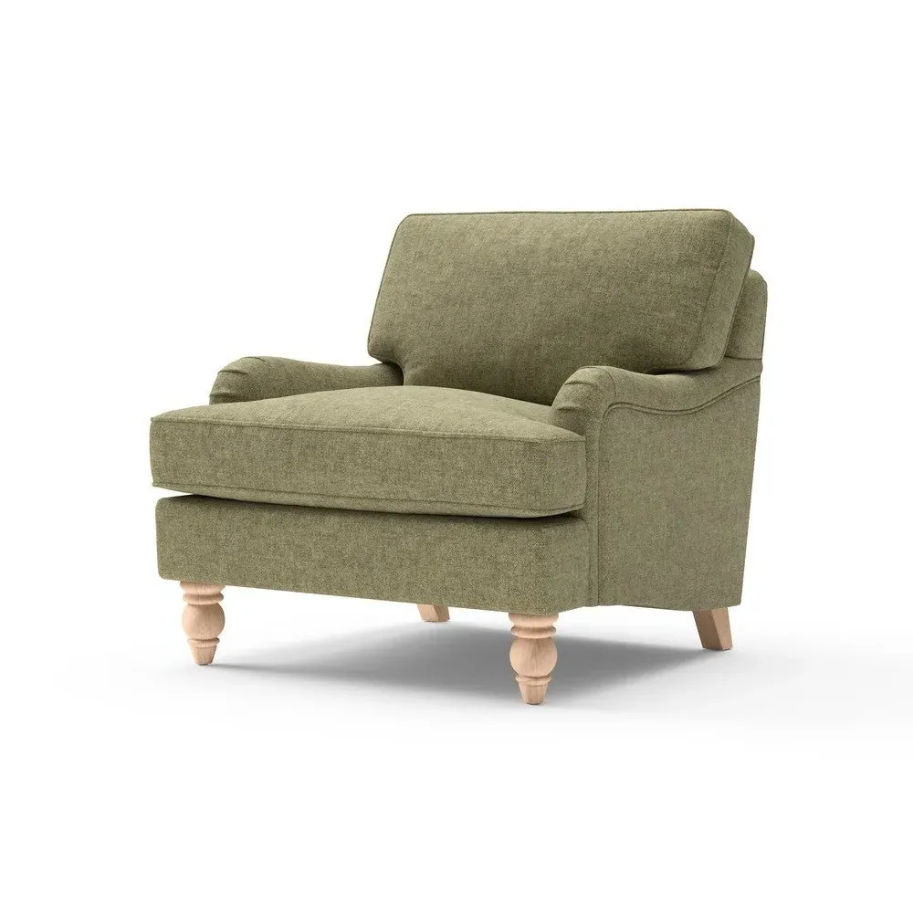 Morris Armchair - Sage, Aquaclean Oxford