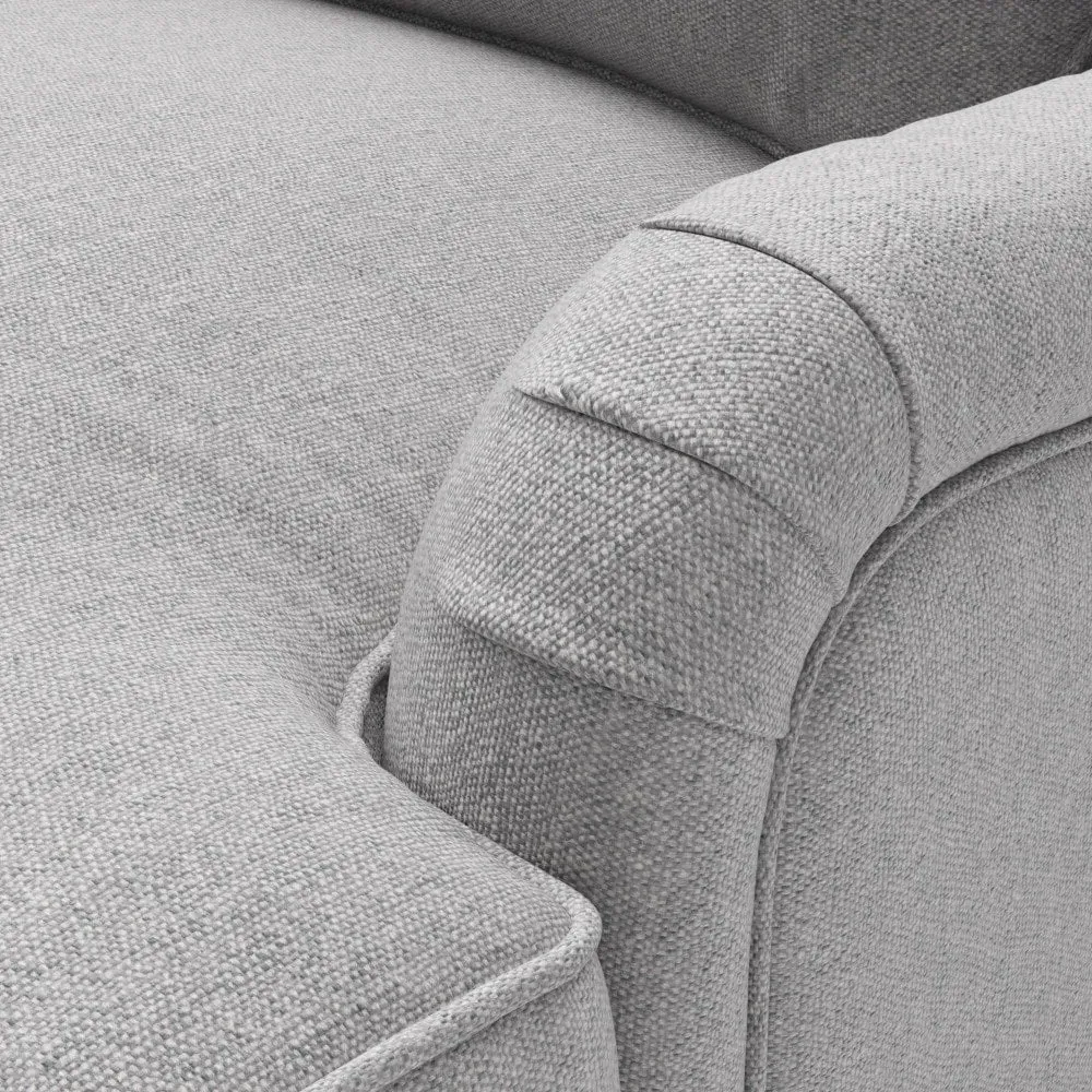 Morris Corner Sofa - Grey, Rustic Weave