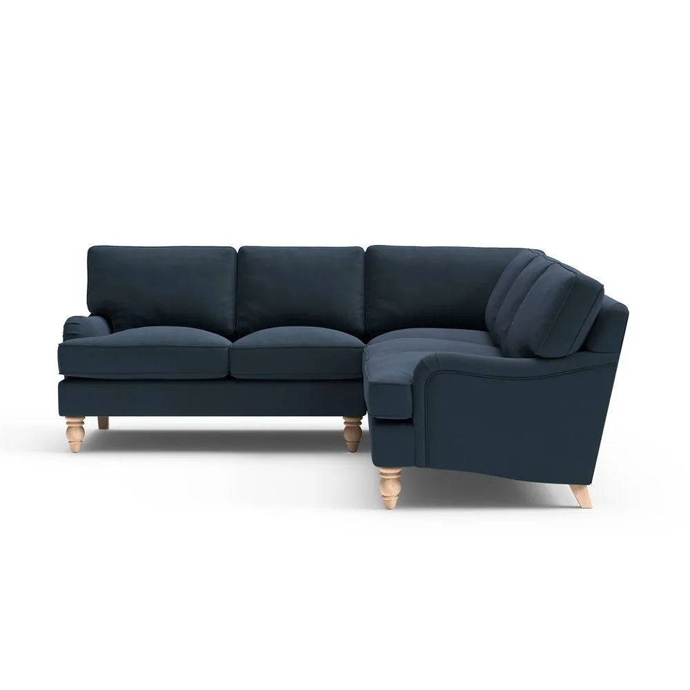 Morris Corner Sofa - Night Sky, Matt Velvet
