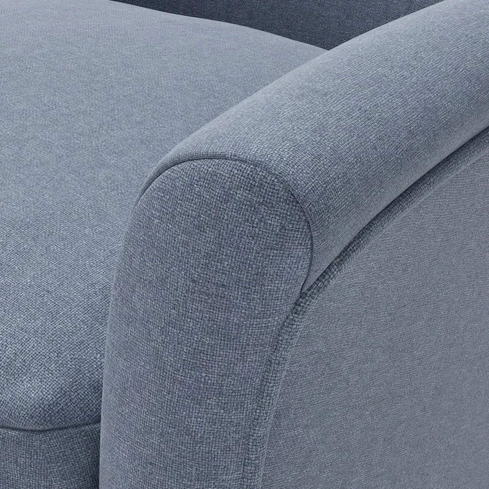 Armchair House Linen Mix - Indigo