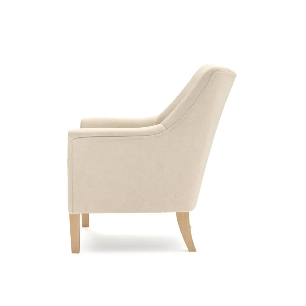 Armchair - Lily White, House Linen Mix
