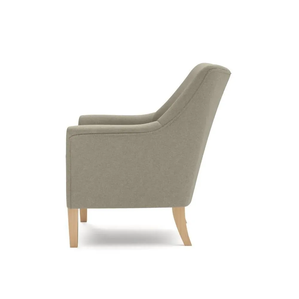 Armchair - Mid Grey, House Linen Mix