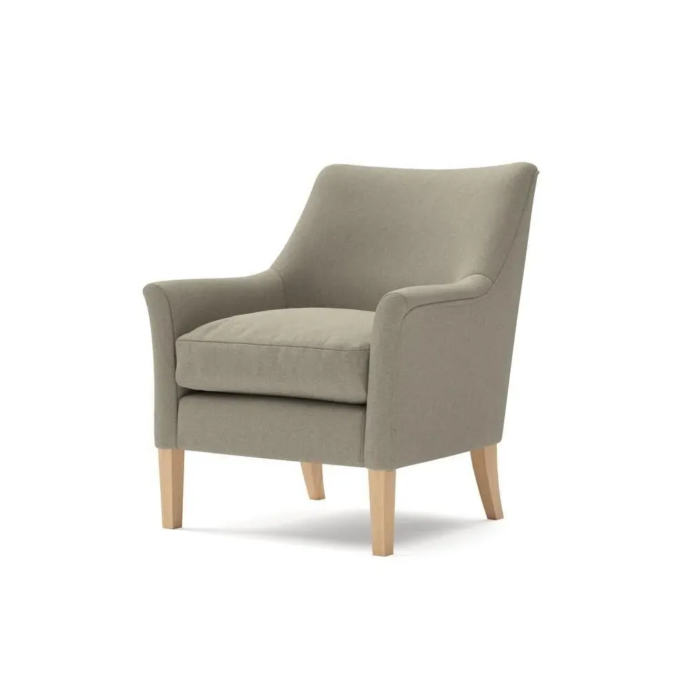 Armchair - Mid Grey, House Linen Mix