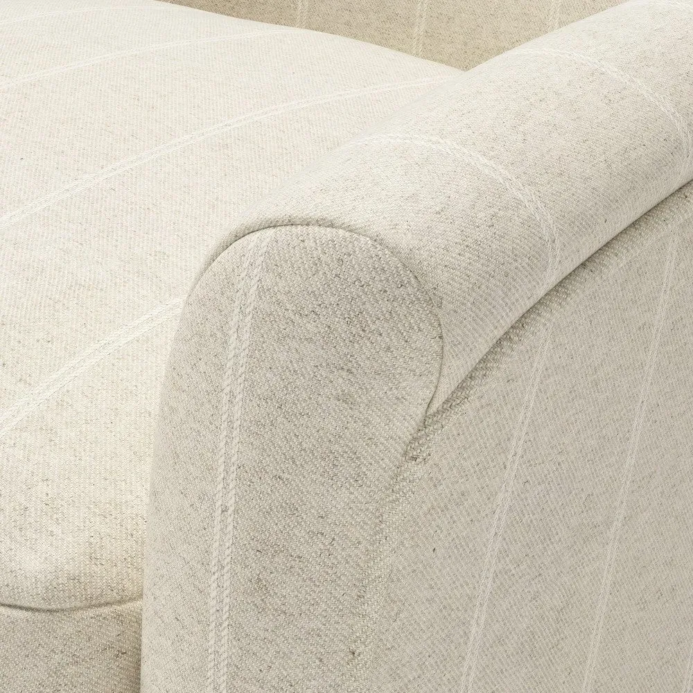 Armchair - Natural, Compton Stripe