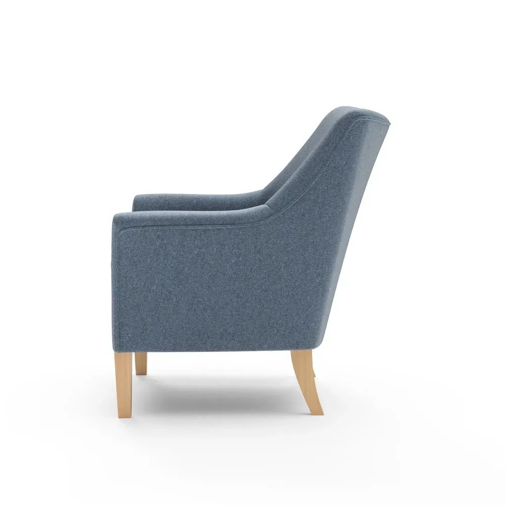 Armchair Rustic Weave - Indigo