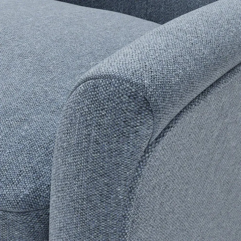 Armchair Rustic Weave - Indigo