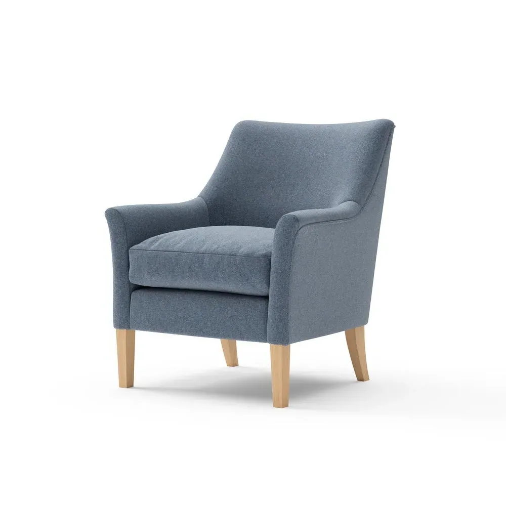 Armchair Rustic Weave - Indigo