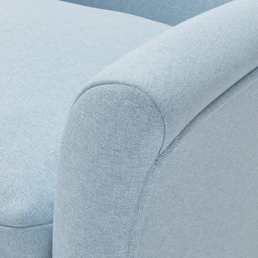 Armchair - Sky Blue, House Linen Mix